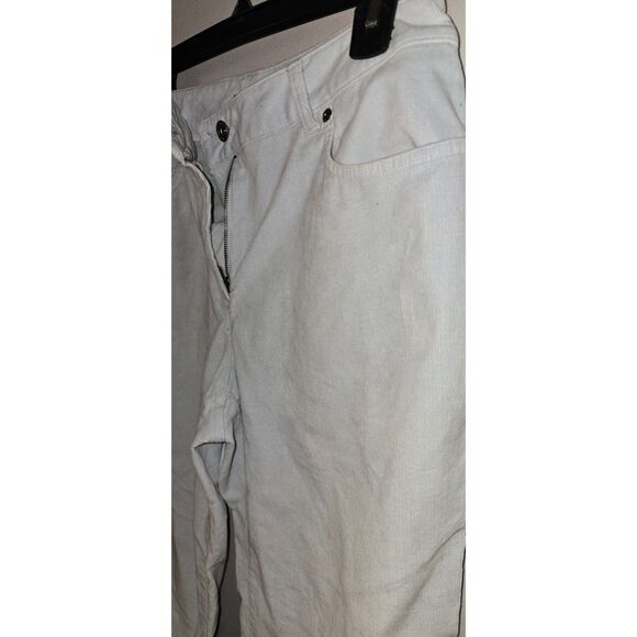 Jones Wear Sport Stretch Straight Leg Corduroy Pants Size 4 Light Blue - Picture 8 of 10